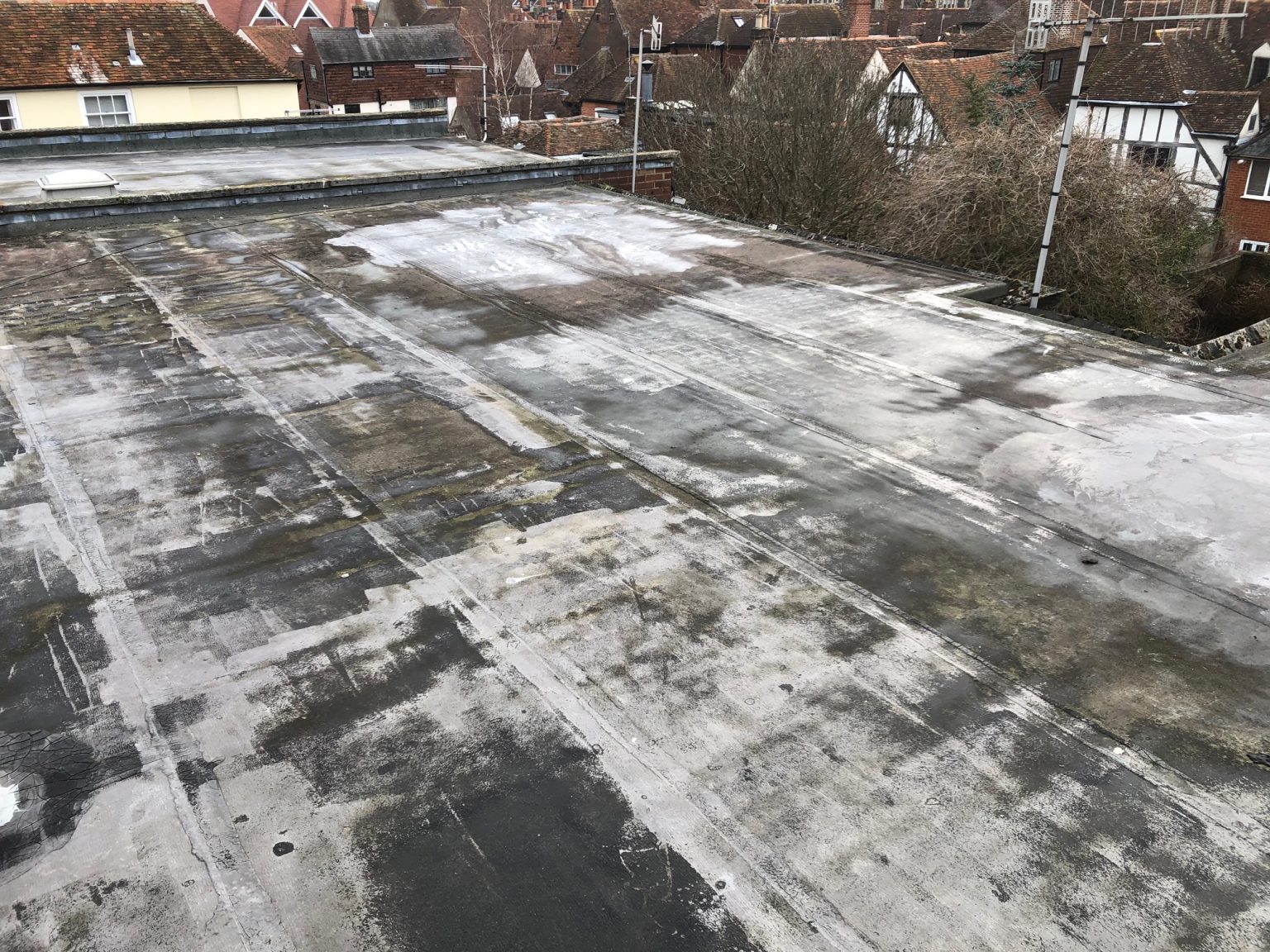 Felt Flat Roof Repair Encapsulation Flat Roof Recovery
